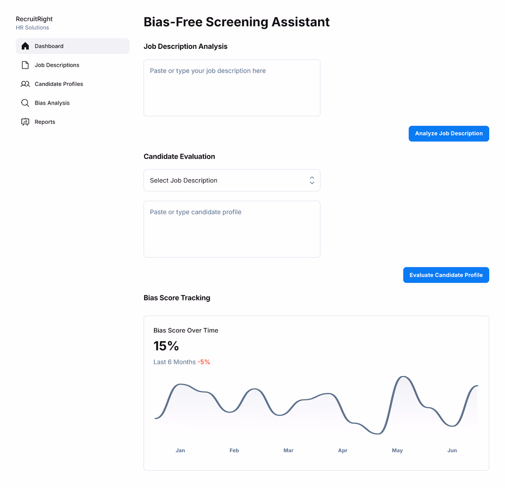 Bias-Free Screening Assistant
