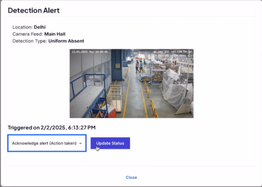 Workforce Safety Monitoring
