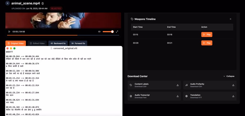 Translate Video Speech into Multiple Languages